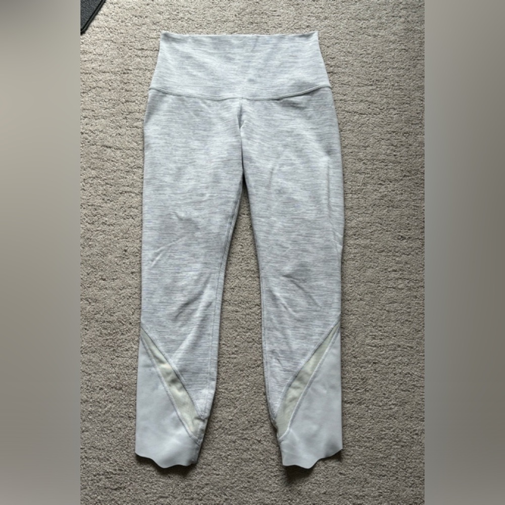 Lululemon Wunder Under High Rise Scallop Leggings